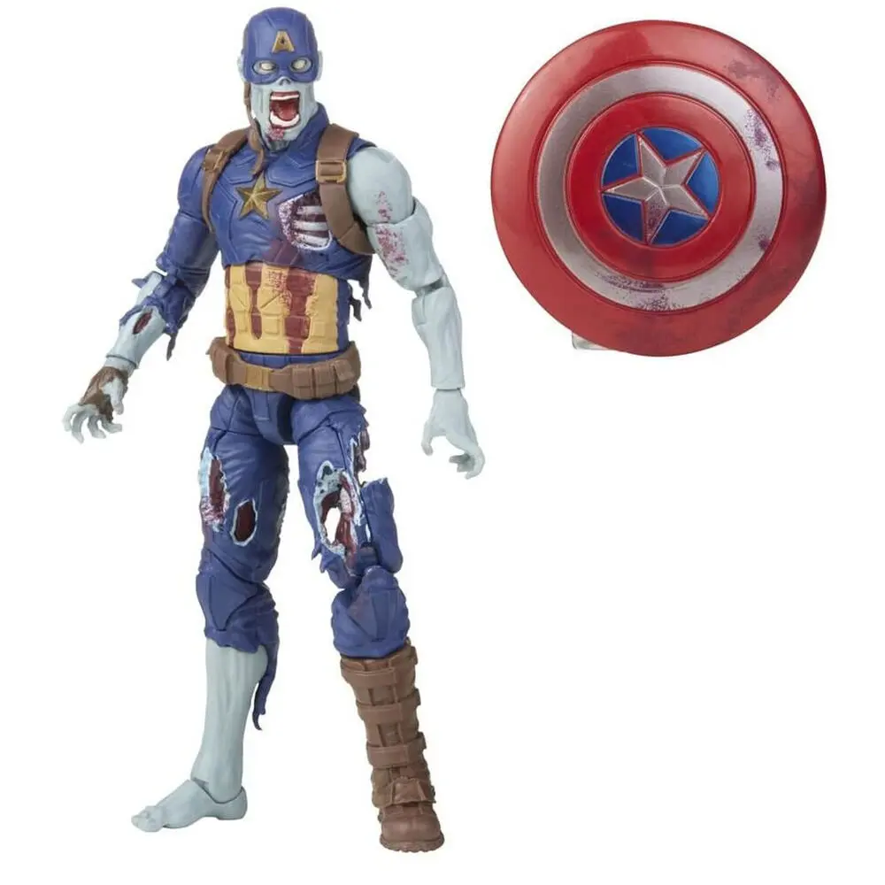 Marvel What If Captain America Zombie Legends figure 15cm product photo