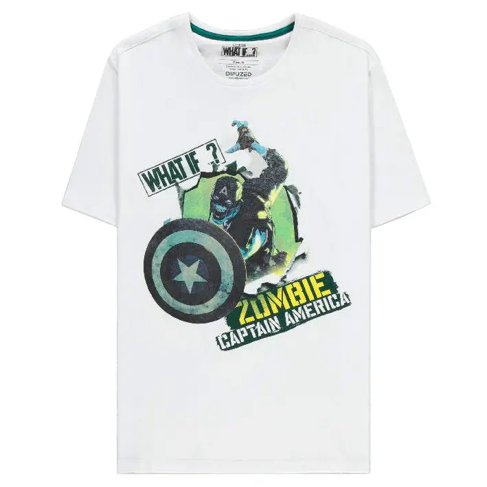 Marvel What If...? Zombie Captain America t-shirt termékfotó