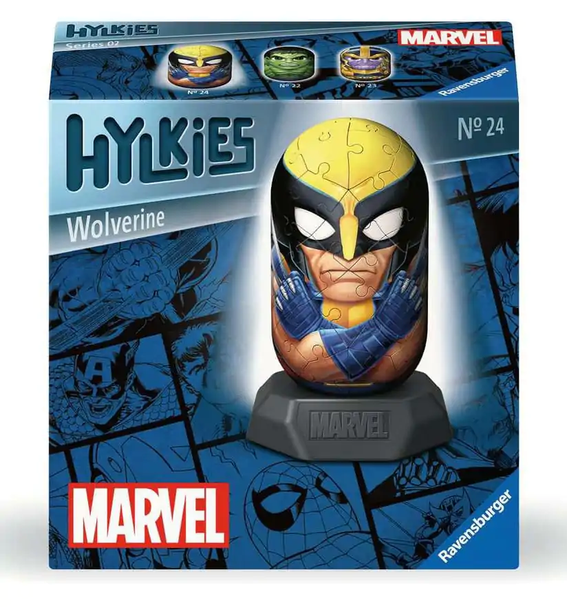 Marvel Hylkies 3D Puzzle Wolverine (55 pieces) product photo