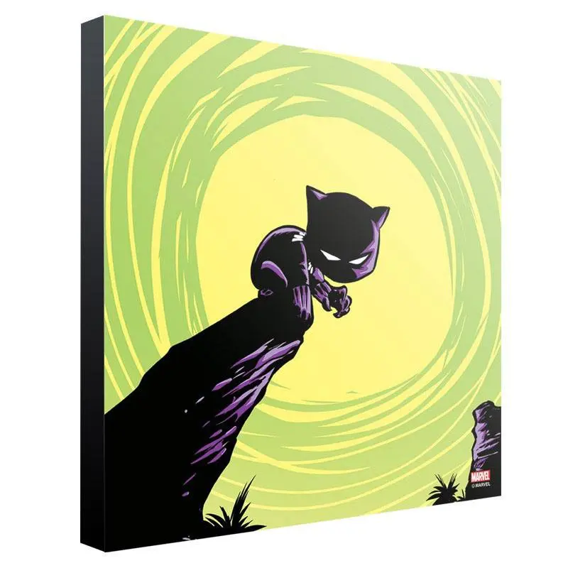 Marvel Wooden Wall Art Black Panther by Skottie Young 30 x 30 cm product photo