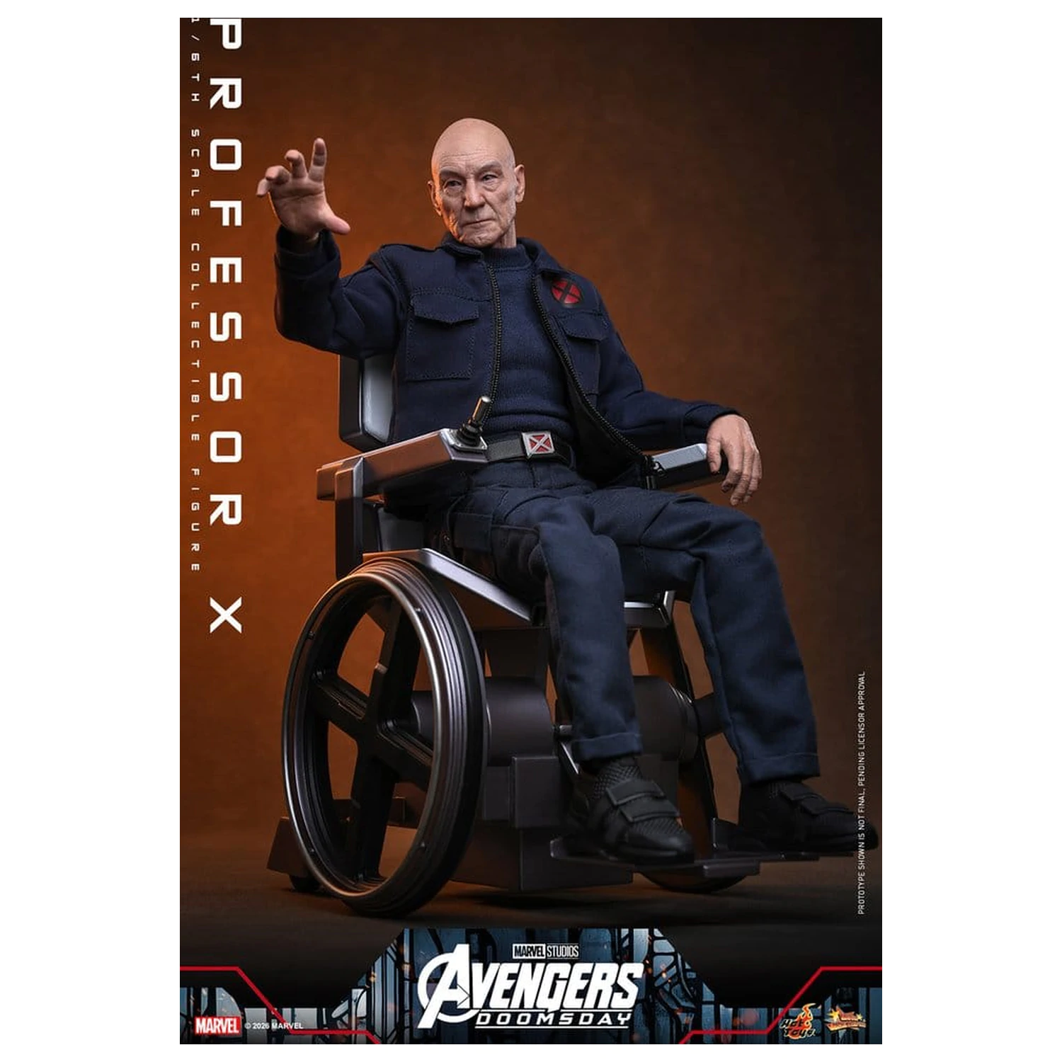 Marvel X-Men Action Figure 1/6 Professor X 25 cm product photo