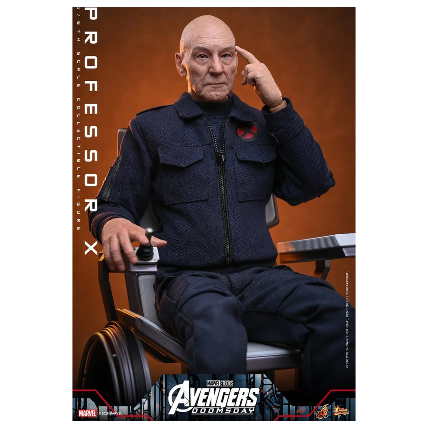 Marvel X-Men Action Figure 1/6 Professor X 25 cm product photo