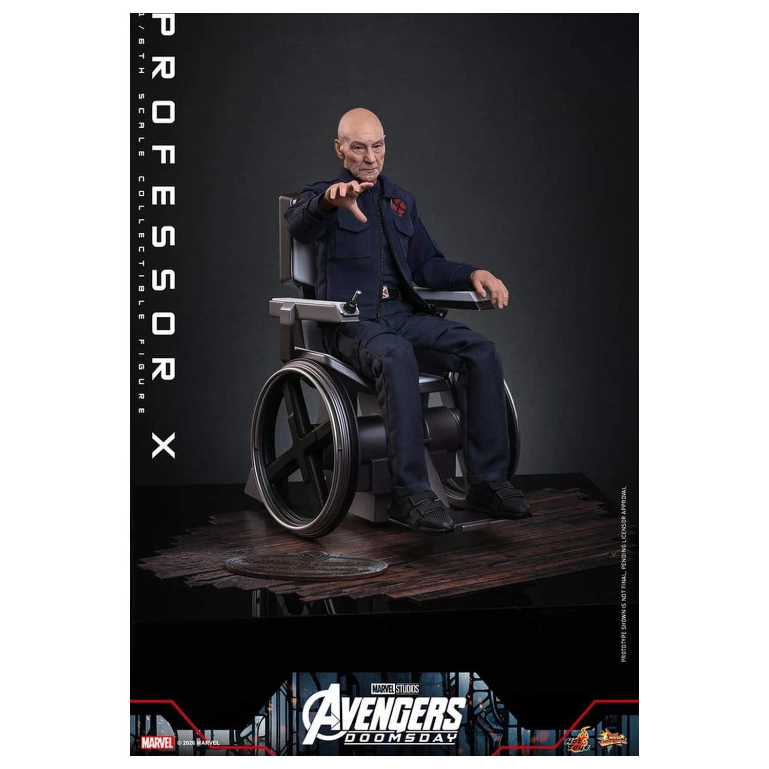 Marvel X-Men Action Figure 1/6 Professor X 25 cm product photo