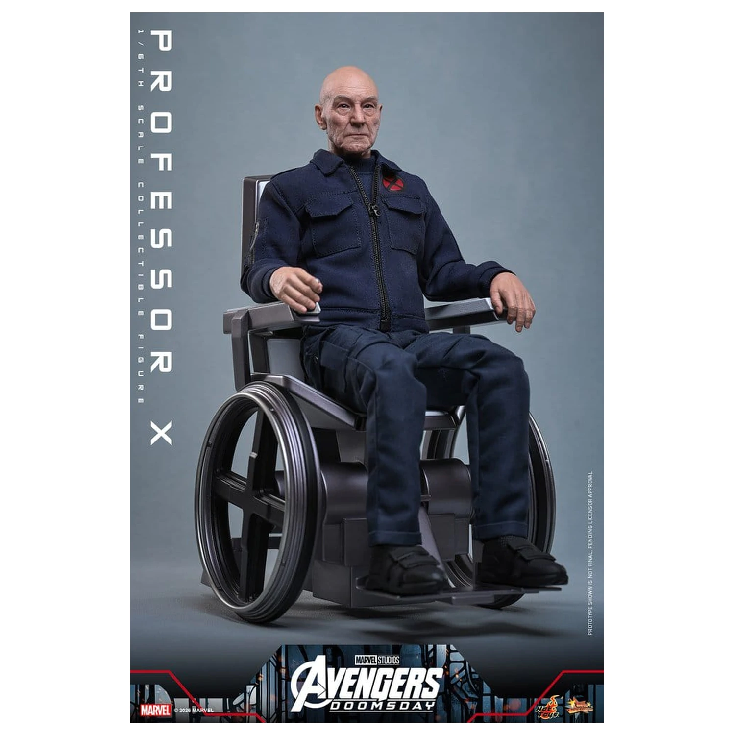 Marvel X-Men Action Figure 1/6 Professor X 25 cm product photo