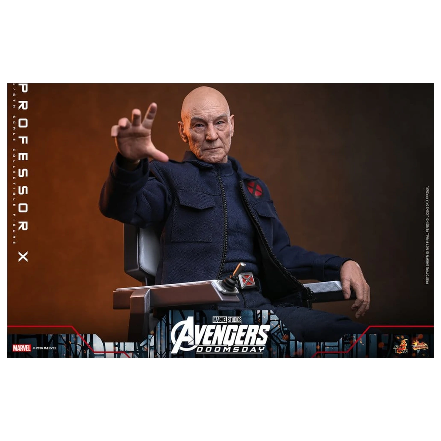Marvel X-Men Action Figure 1/6 Professor X 25 cm product photo
