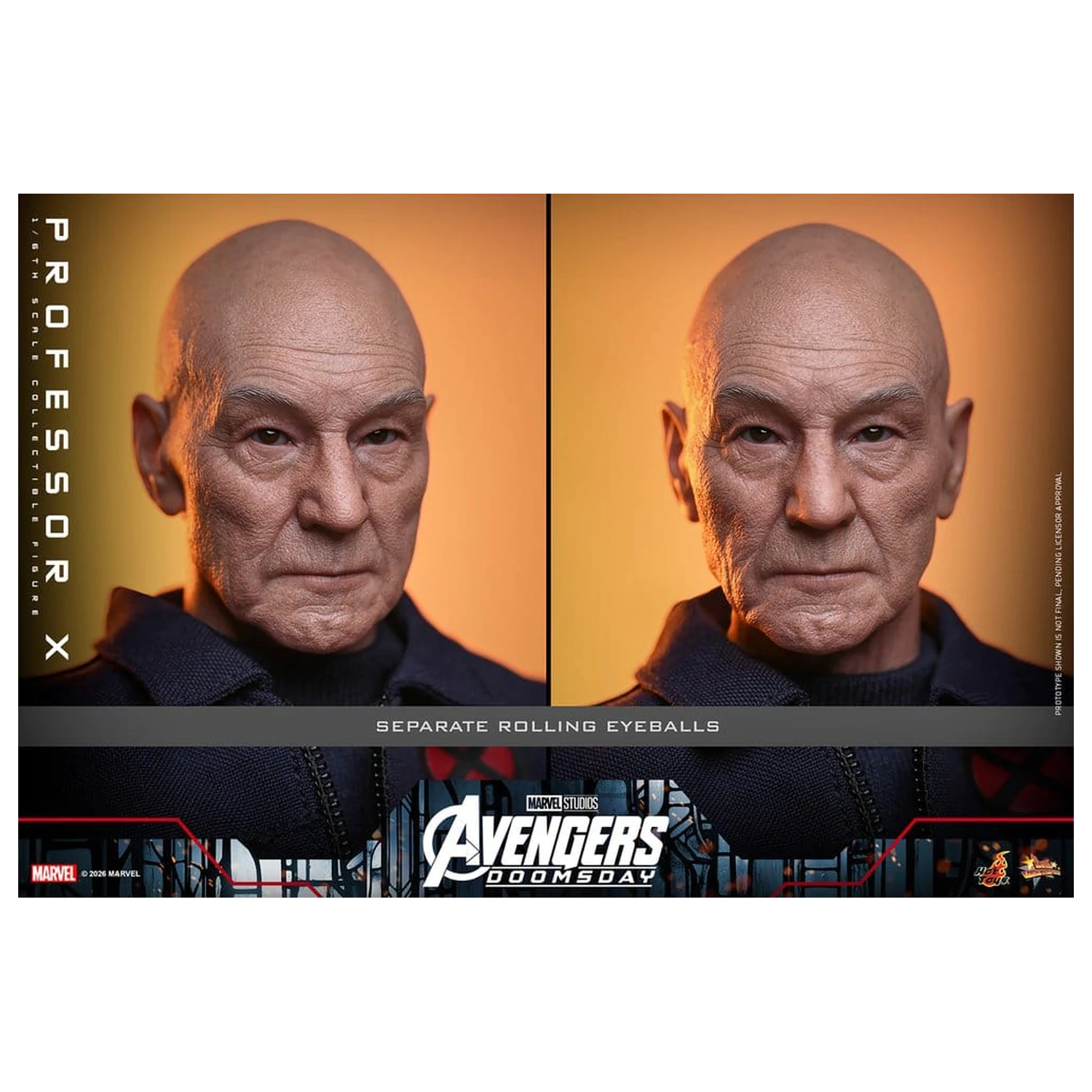 Marvel X-Men Action Figure 1/6 Professor X 25 cm product photo