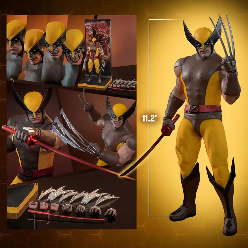 Marvel X-Men Action Figure 1/6 Wolverine (Brown Suit) Exclusive 28 cm product photo