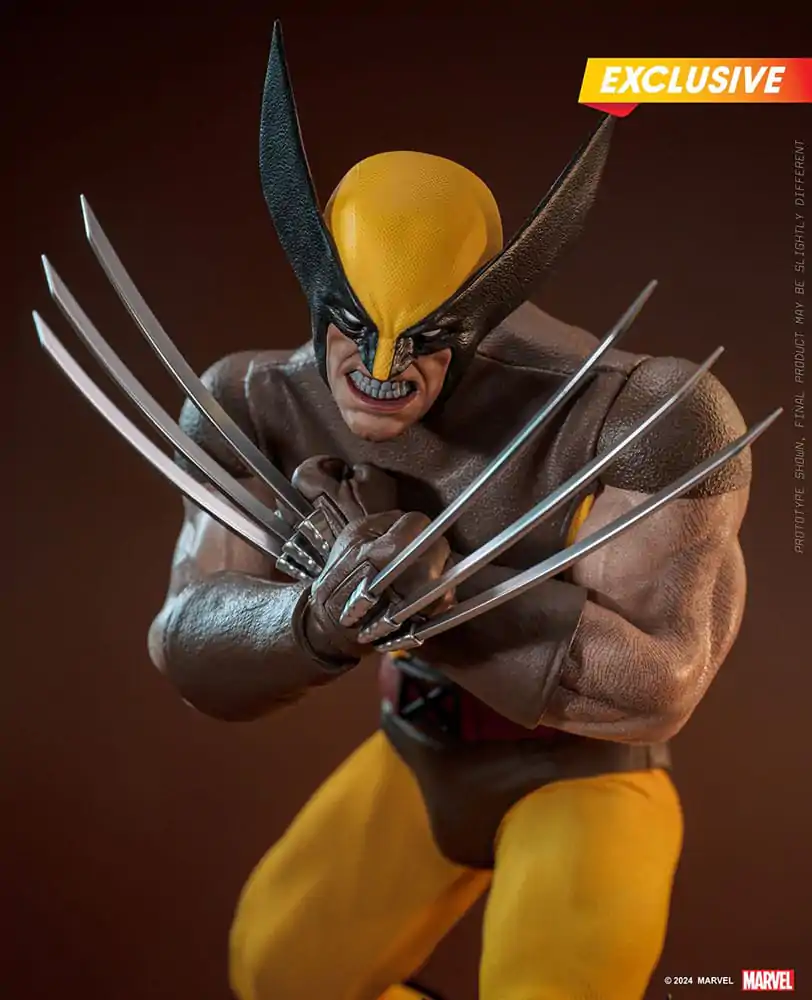 Marvel X-Men Action Figure 1/6 Wolverine (Brown Suit) Exclusive 28 cm product photo