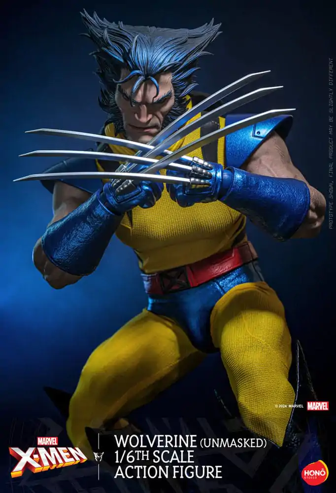 Marvel X-Men Action Figure 1/6 Wolverine (Unmasked) 28 cm product photo