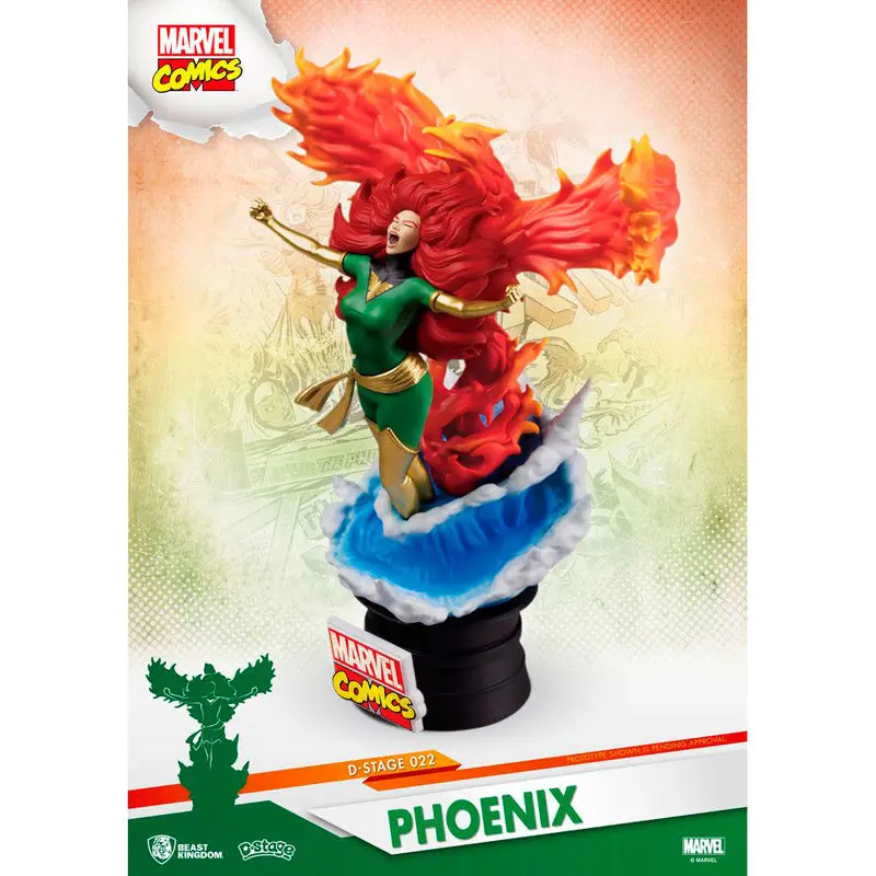 Marvel X-Men Jean Grey Phoenix diorama figure 15cm product photo