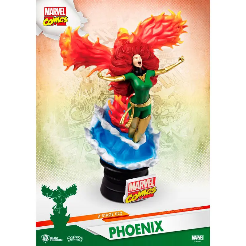 Marvel X-Men Jean Grey Phoenix diorama figure 15cm product photo