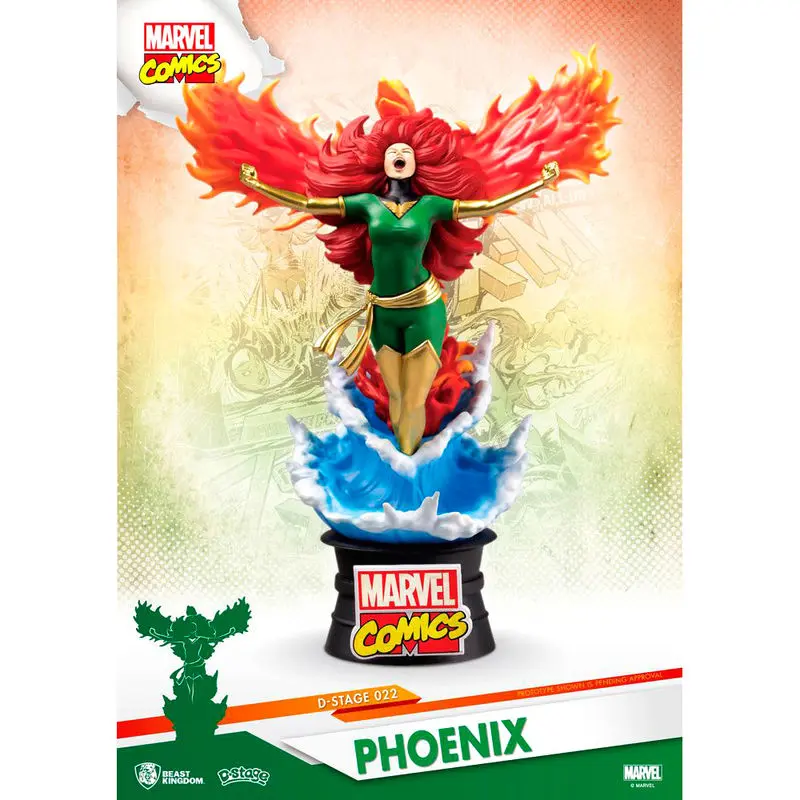 Marvel X-Men Jean Grey Phoenix diorama figure 15cm product photo
