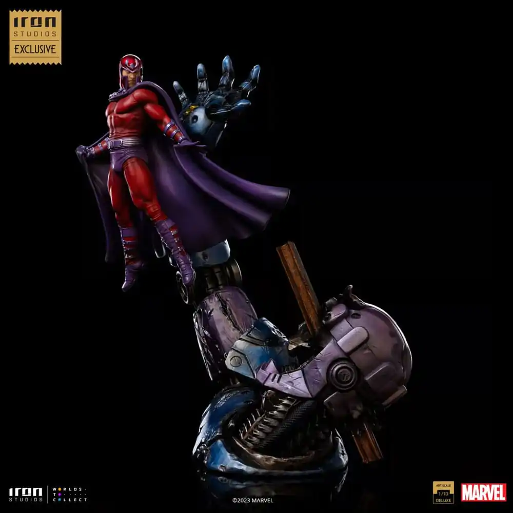 Marvel: X-Men - Magneto vs. Sentinel Diorama 1:10 Scale Statue - CCXP23 Exclusive product photo