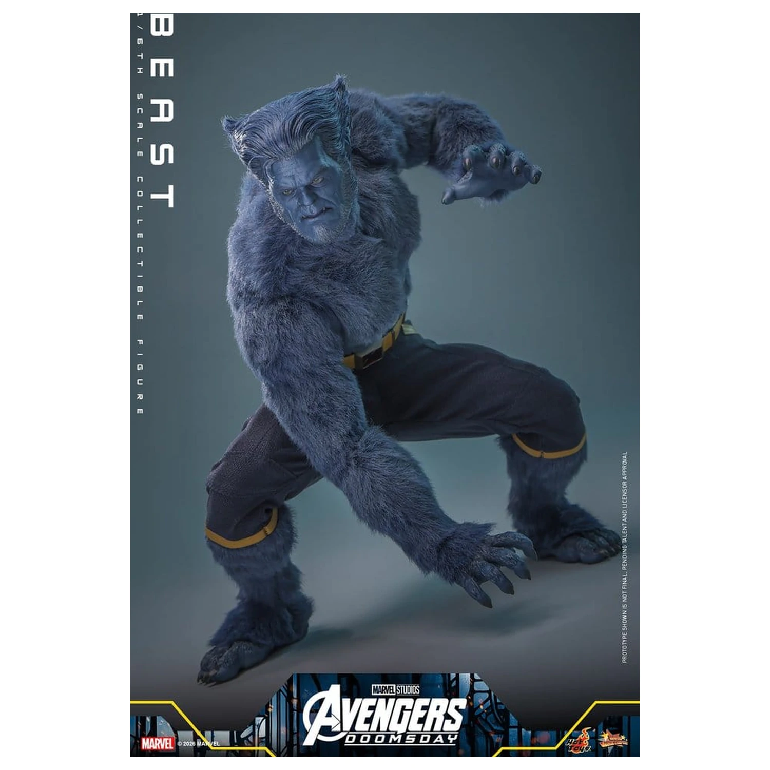 Marvel X-Men Movie Masterpiece Action Figure 1/6 Beast (Collector Edition) 33 cm product photo