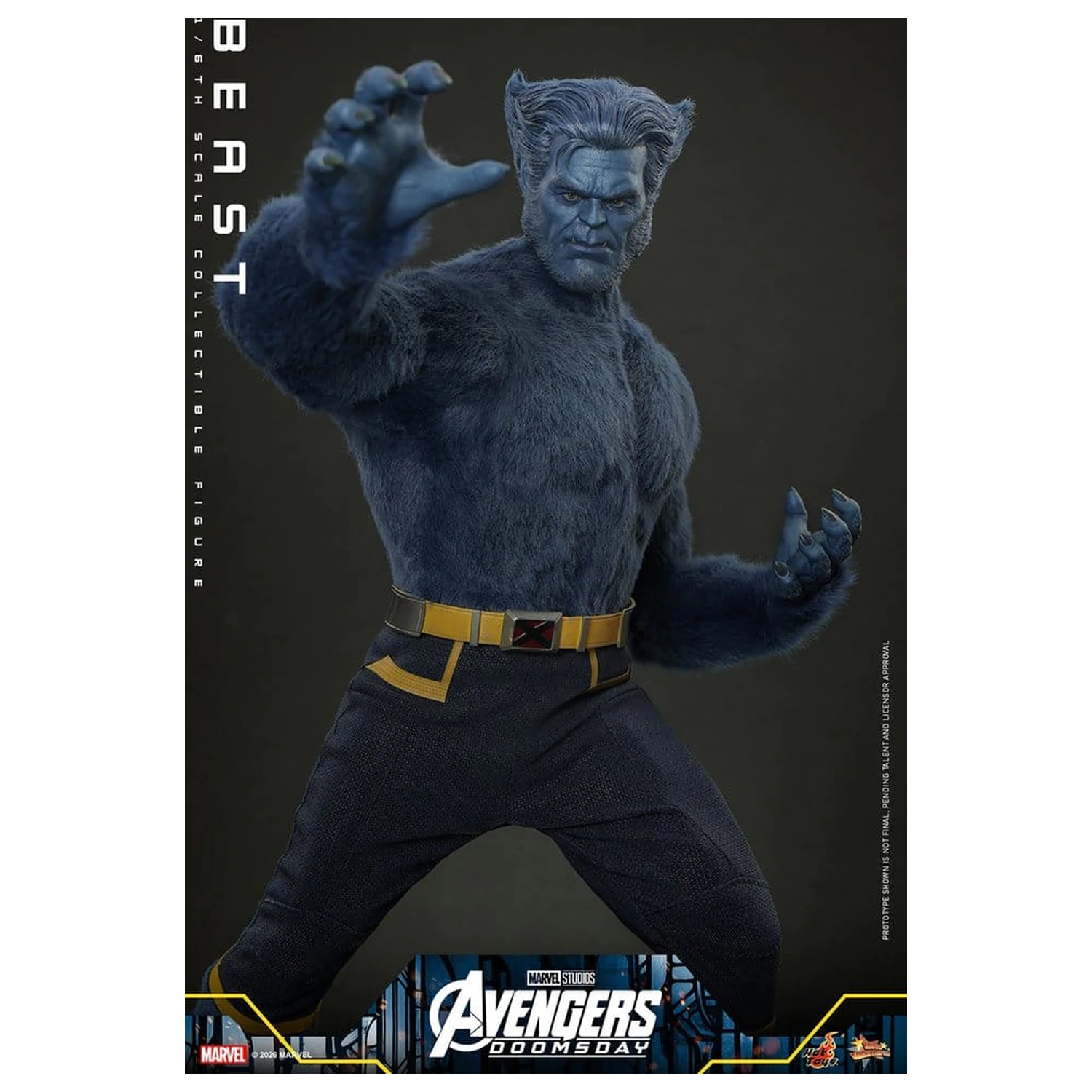 Marvel X-Men Movie Masterpiece Action Figure 1/6 Beast (Collector Edition) 33 cm product photo
