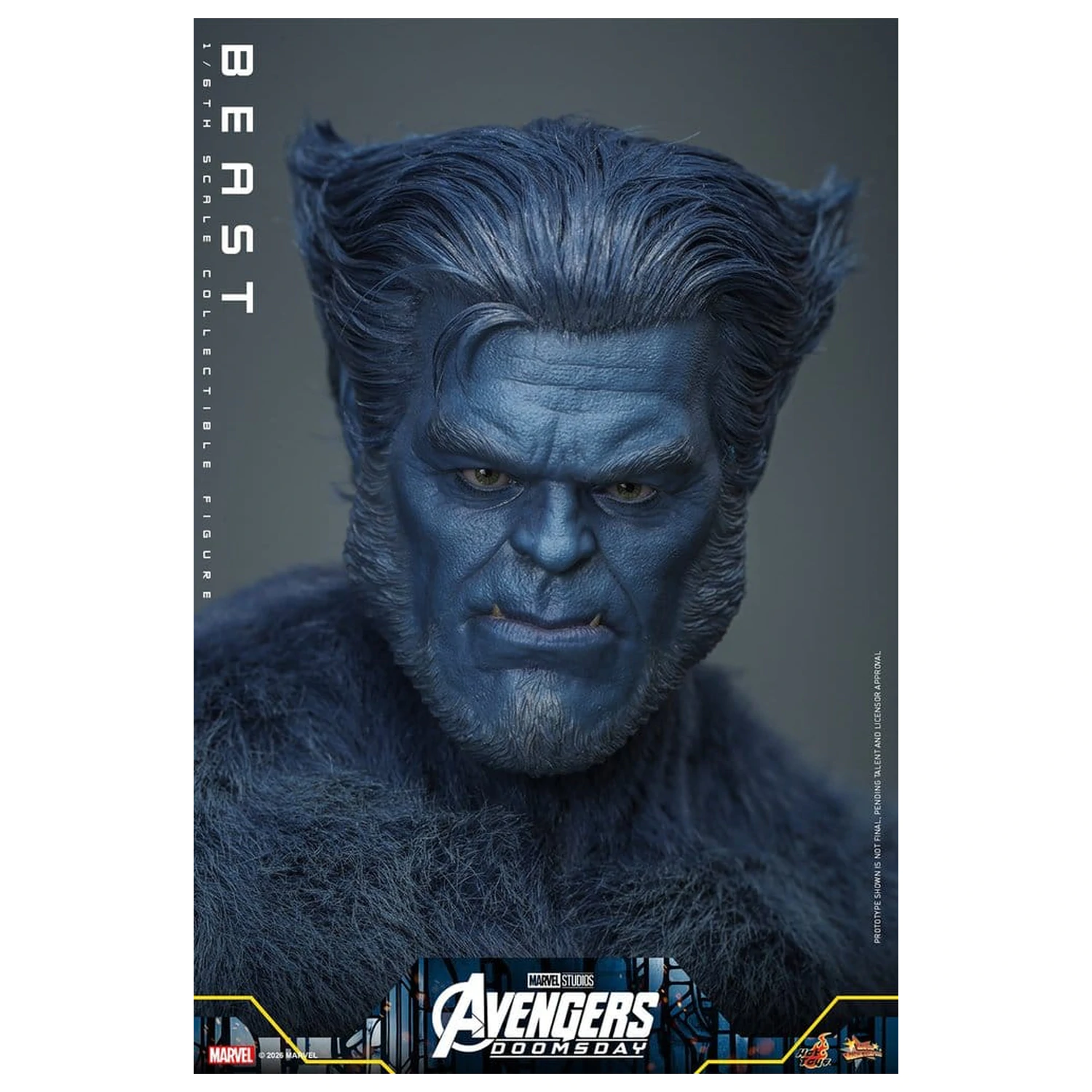 Marvel X-Men Movie Masterpiece Action Figure 1/6 Beast (Collector Edition) 33 cm product photo