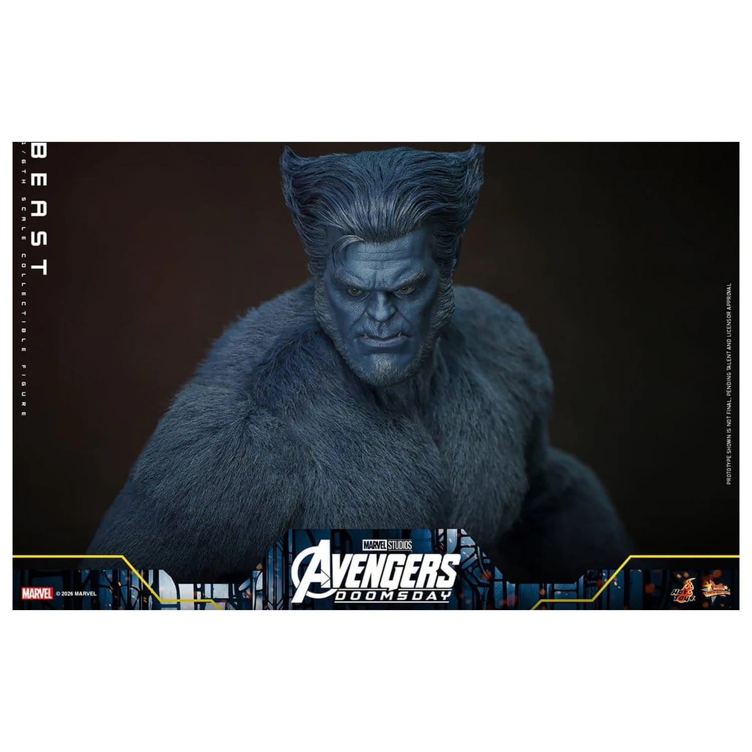 Marvel X-Men Movie Masterpiece Action Figure 1/6 Beast (Collector Edition) 33 cm product photo