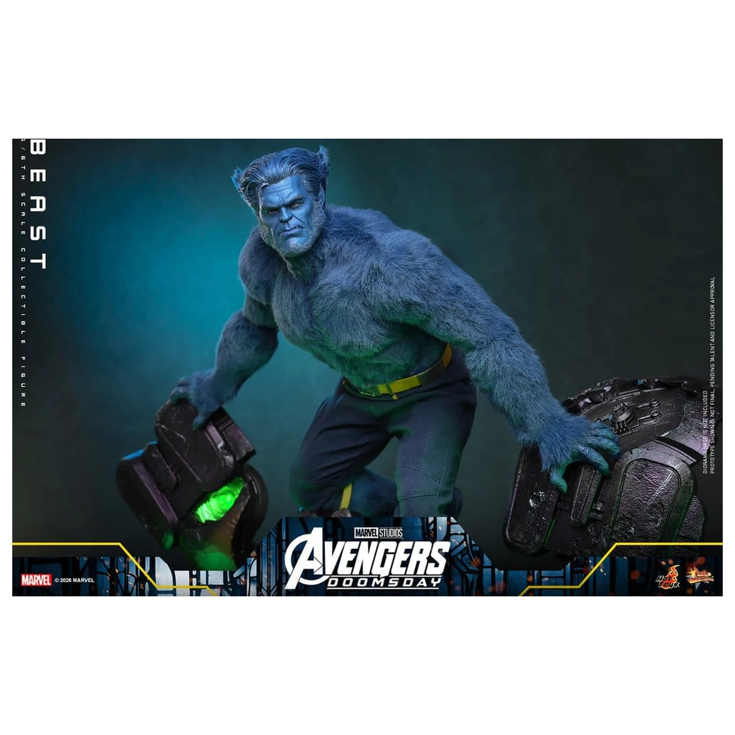 Marvel X-Men Movie Masterpiece Action Figure 1/6 Beast (Collector Edition) 33 cm product photo