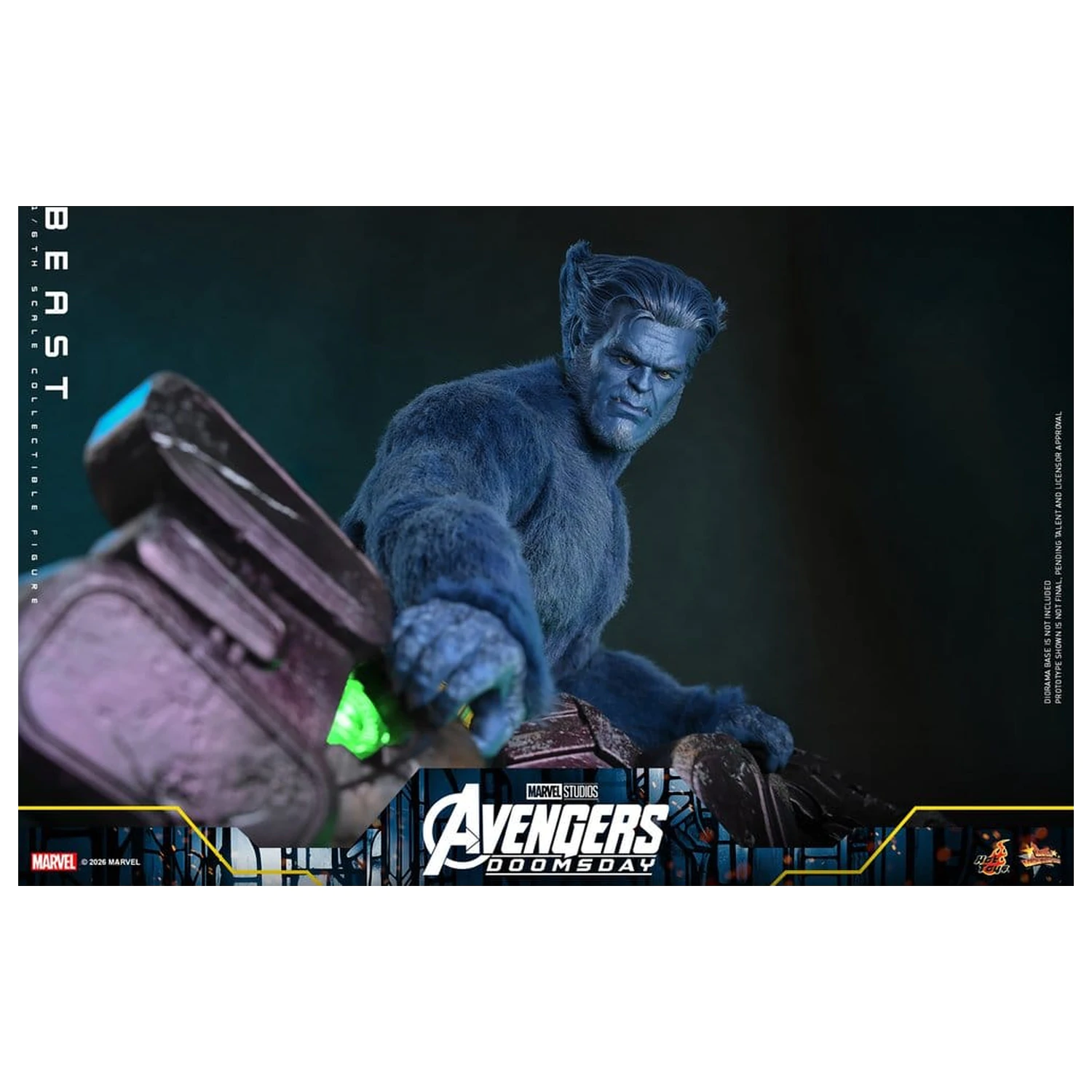 Marvel X-Men Movie Masterpiece Action Figure 1/6 Beast (Collector Edition) 33 cm product photo