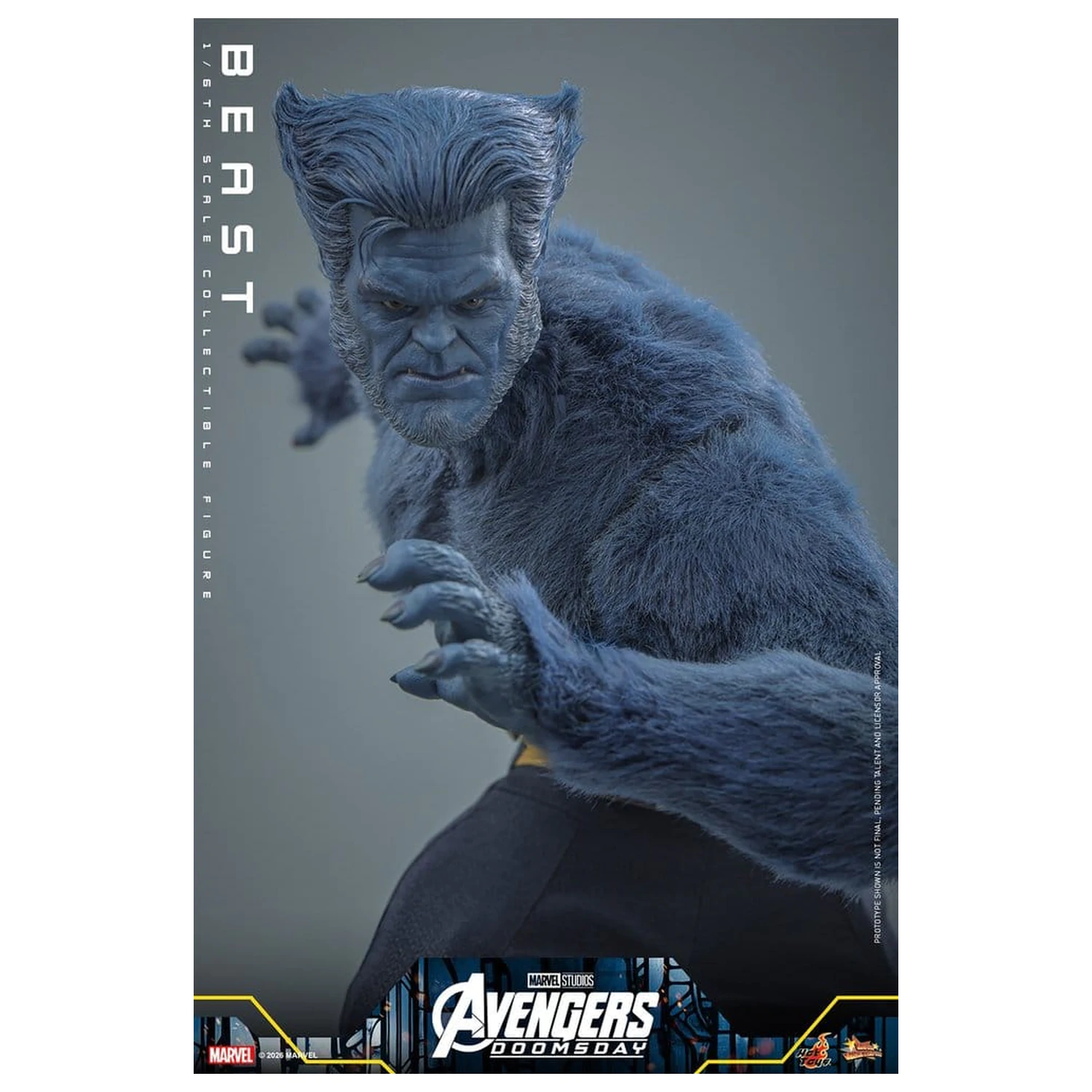 Marvel X-Men Movie Masterpiece Action Figure 1/6 Beast (Collector Edition) 33 cm product photo