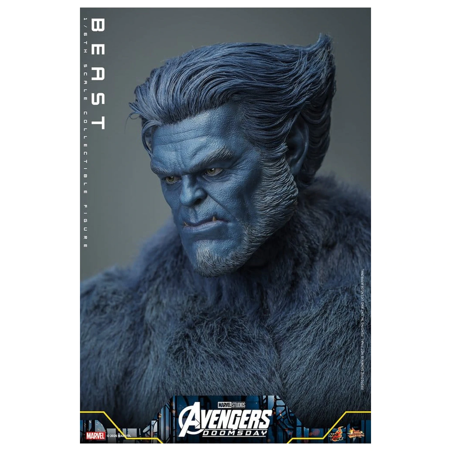 Marvel X-Men Movie Masterpiece Action Figure 1/6 Beast (Collector Edition) 33 cm product photo
