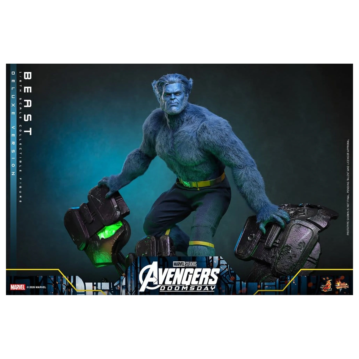 Marvel X-Men Movie Masterpiece Action Figure 1/6 Beast (Deluxe Version) 33 cm product photo