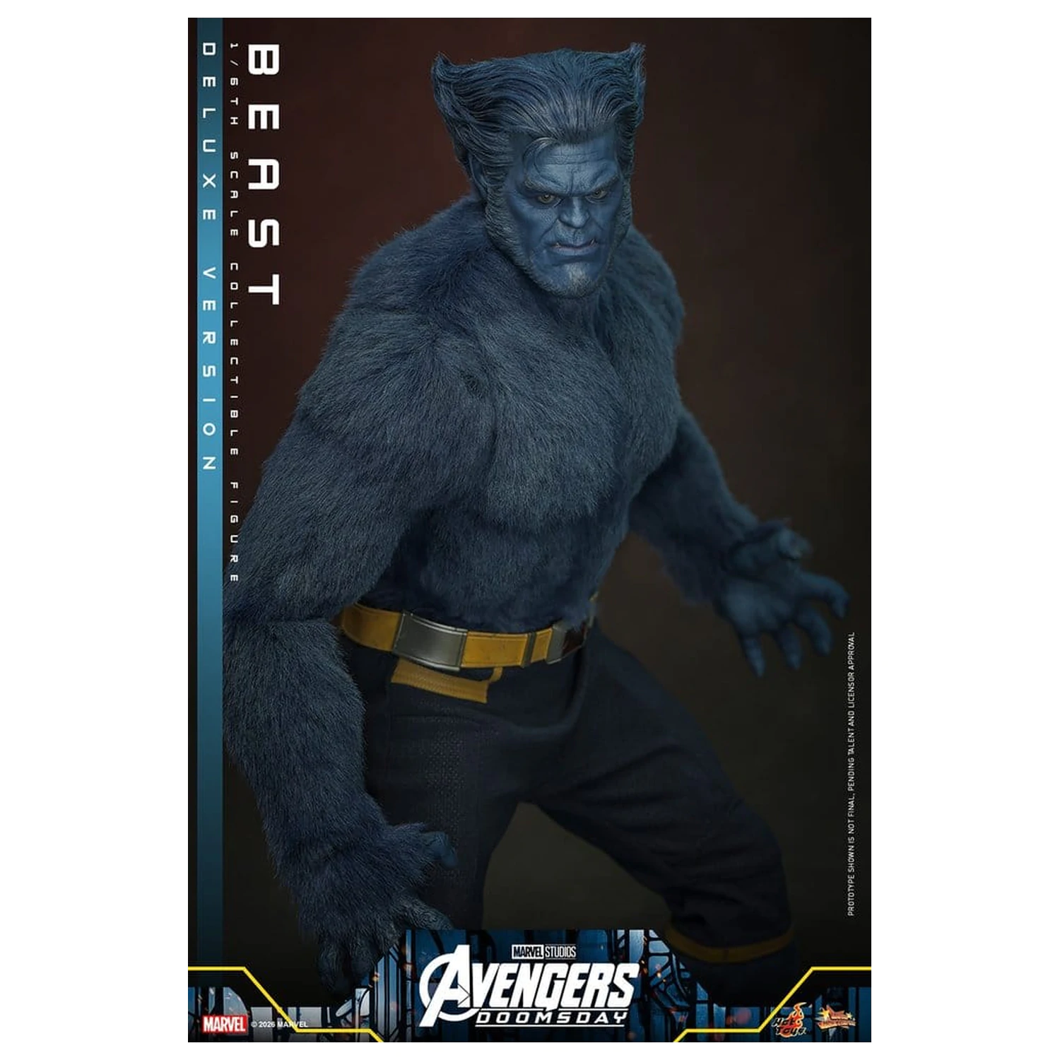 Marvel X-Men Movie Masterpiece Action Figure 1/6 Beast (Deluxe Version) 33 cm product photo