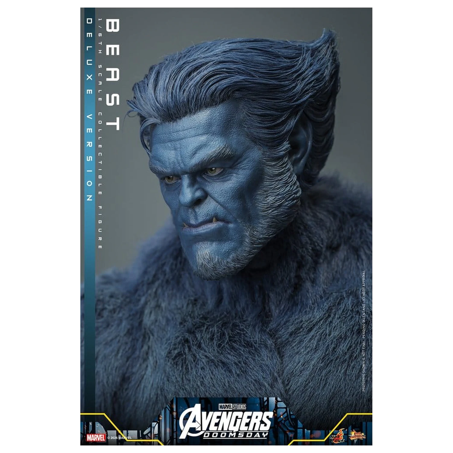 Marvel X-Men Movie Masterpiece Action Figure 1/6 Beast (Deluxe Version) 33 cm product photo