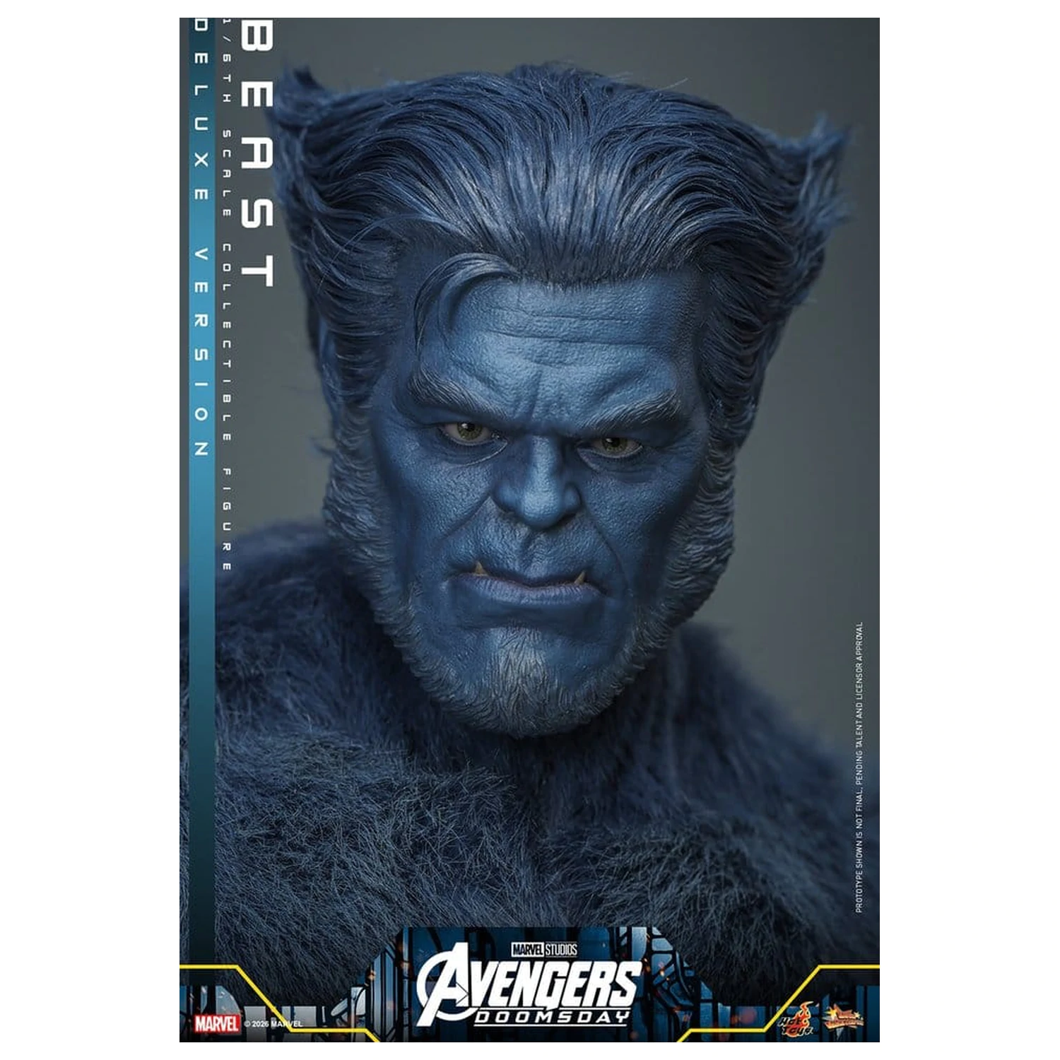 Marvel X-Men Movie Masterpiece Action Figure 1/6 Beast (Deluxe Version) 33 cm product photo