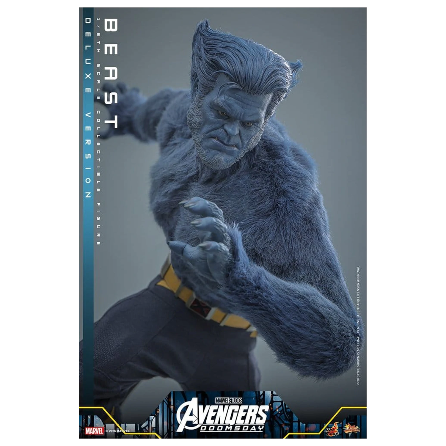 Marvel X-Men Movie Masterpiece Action Figure 1/6 Beast (Deluxe Version) 33 cm product photo