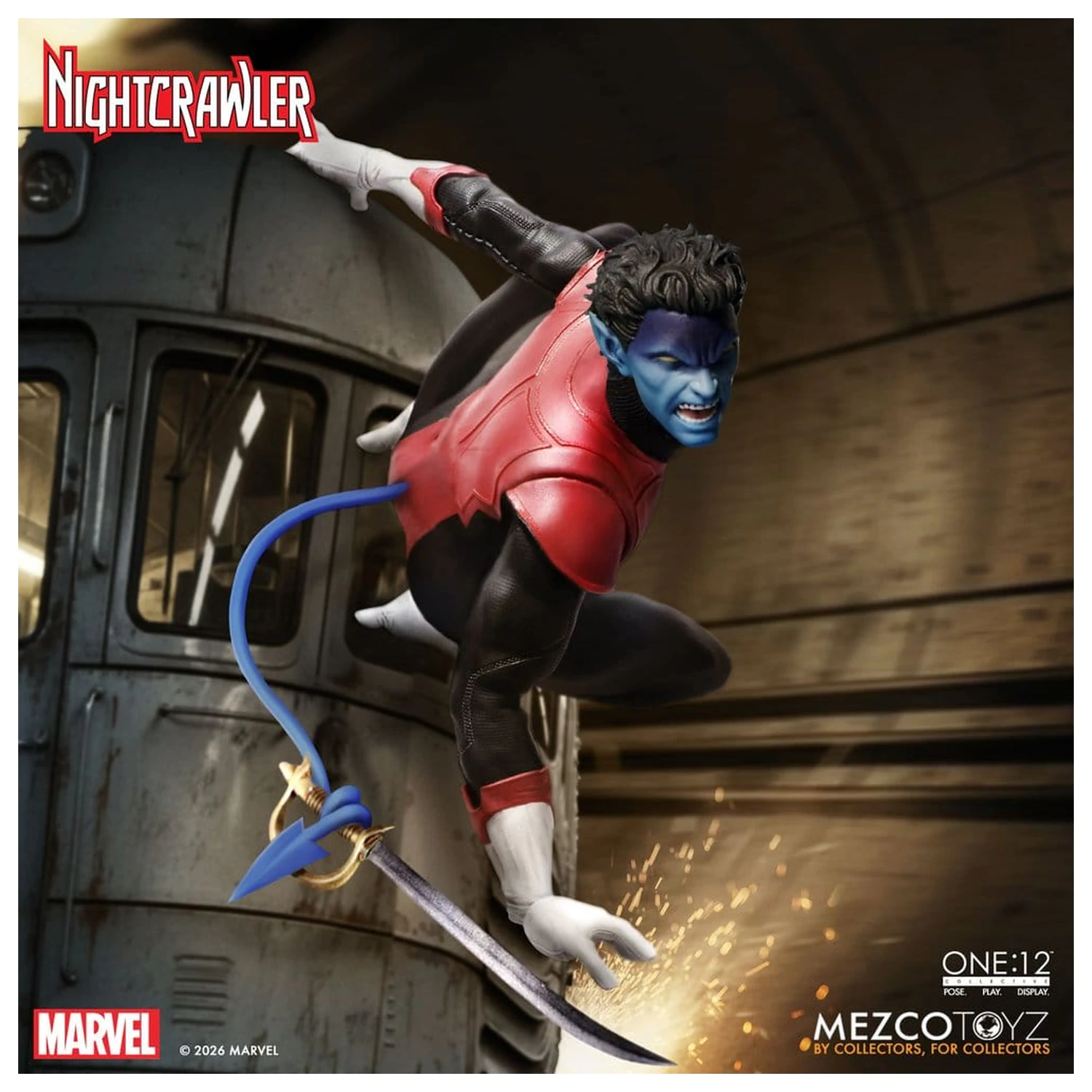 Marvel X-Men One:12 Collective Action Figure 1/12 Nightcrawler 16 cm product photo