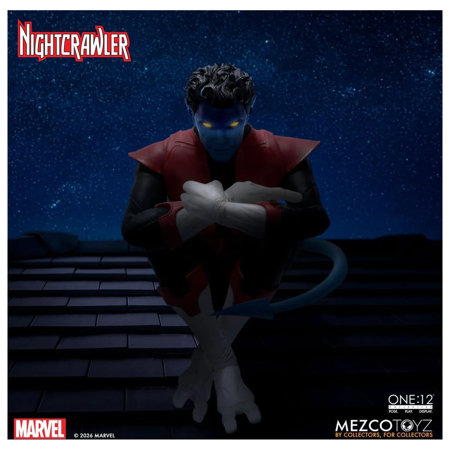 Marvel X-Men One:12 Collective Action Figure 1/12 Nightcrawler 16 cm product photo