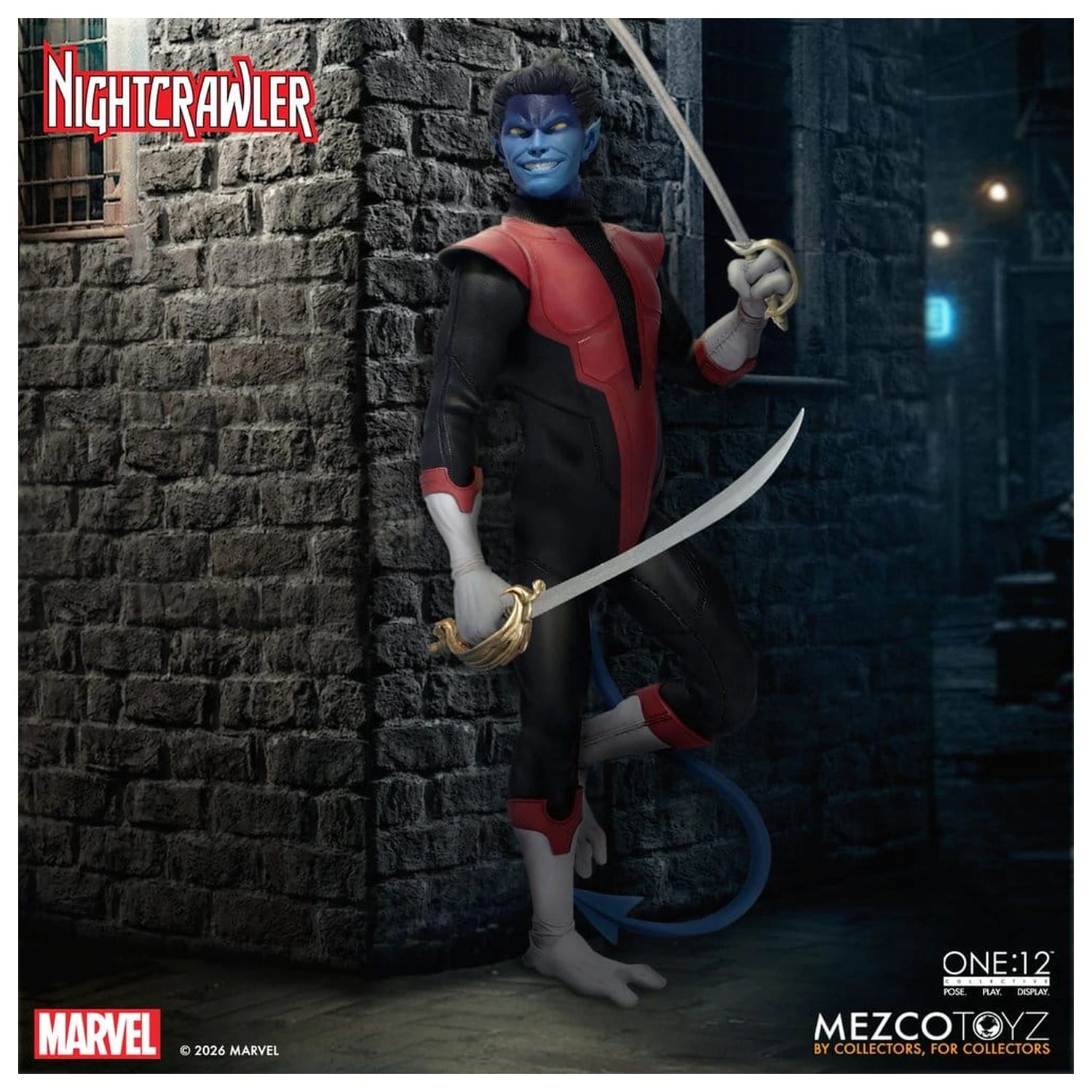 Marvel X-Men One:12 Collective Action Figure 1/12 Nightcrawler 16 cm product photo
