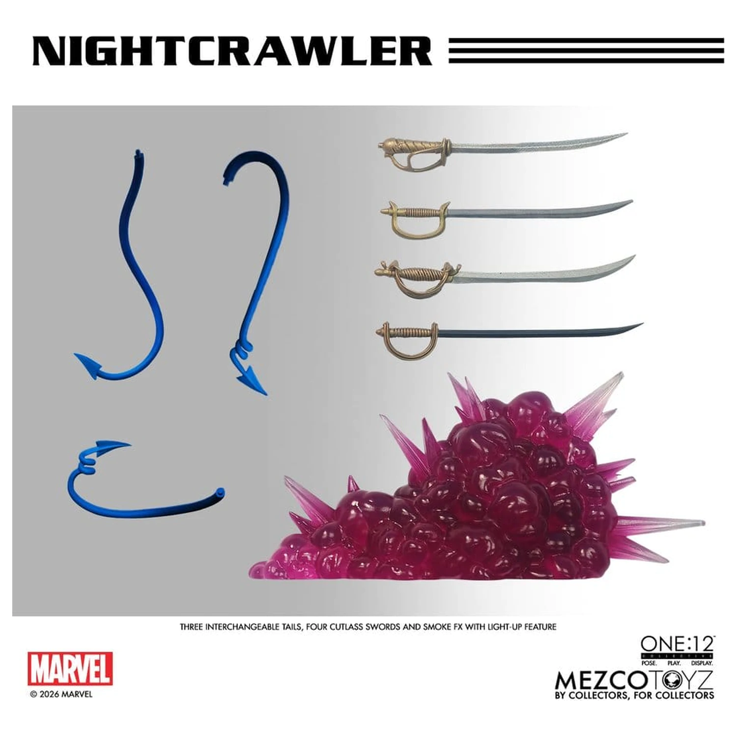Marvel X-Men One:12 Collective Action Figure 1/12 Nightcrawler 16 cm product photo
