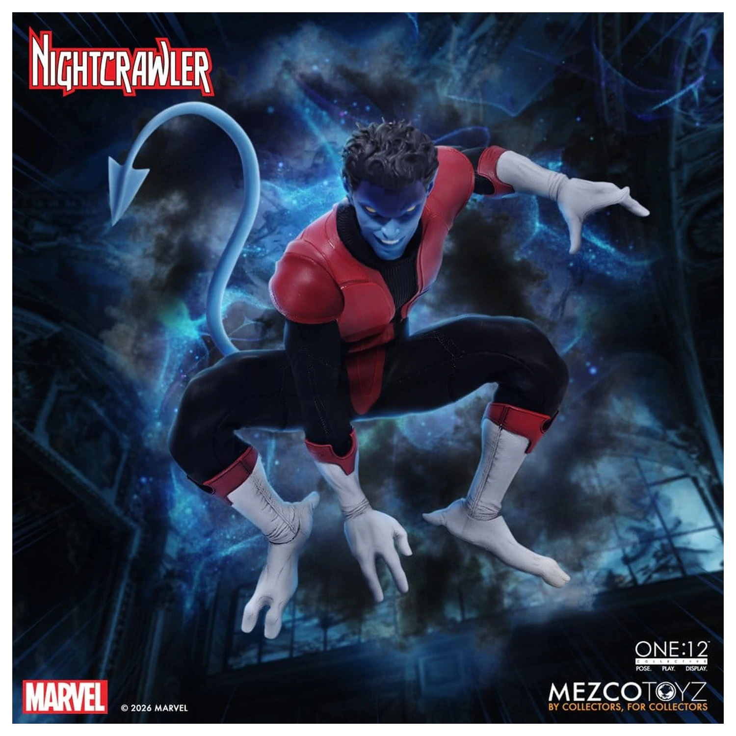 Marvel X-Men One:12 Collective Action Figure 1/12 Nightcrawler 16 cm product photo