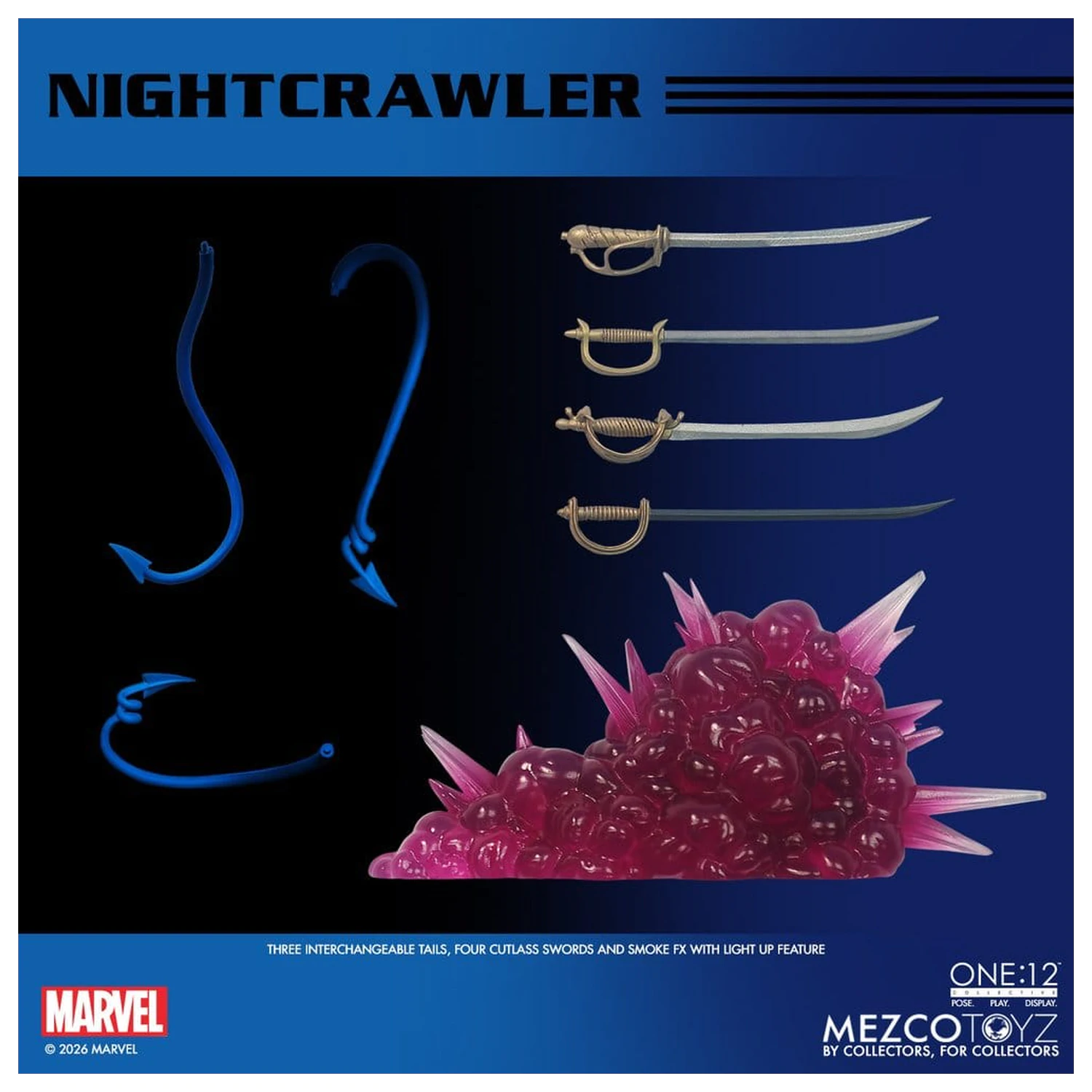 Marvel X-Men One:12 Collective Action Figure 1/12 Nightcrawler 16 cm product photo