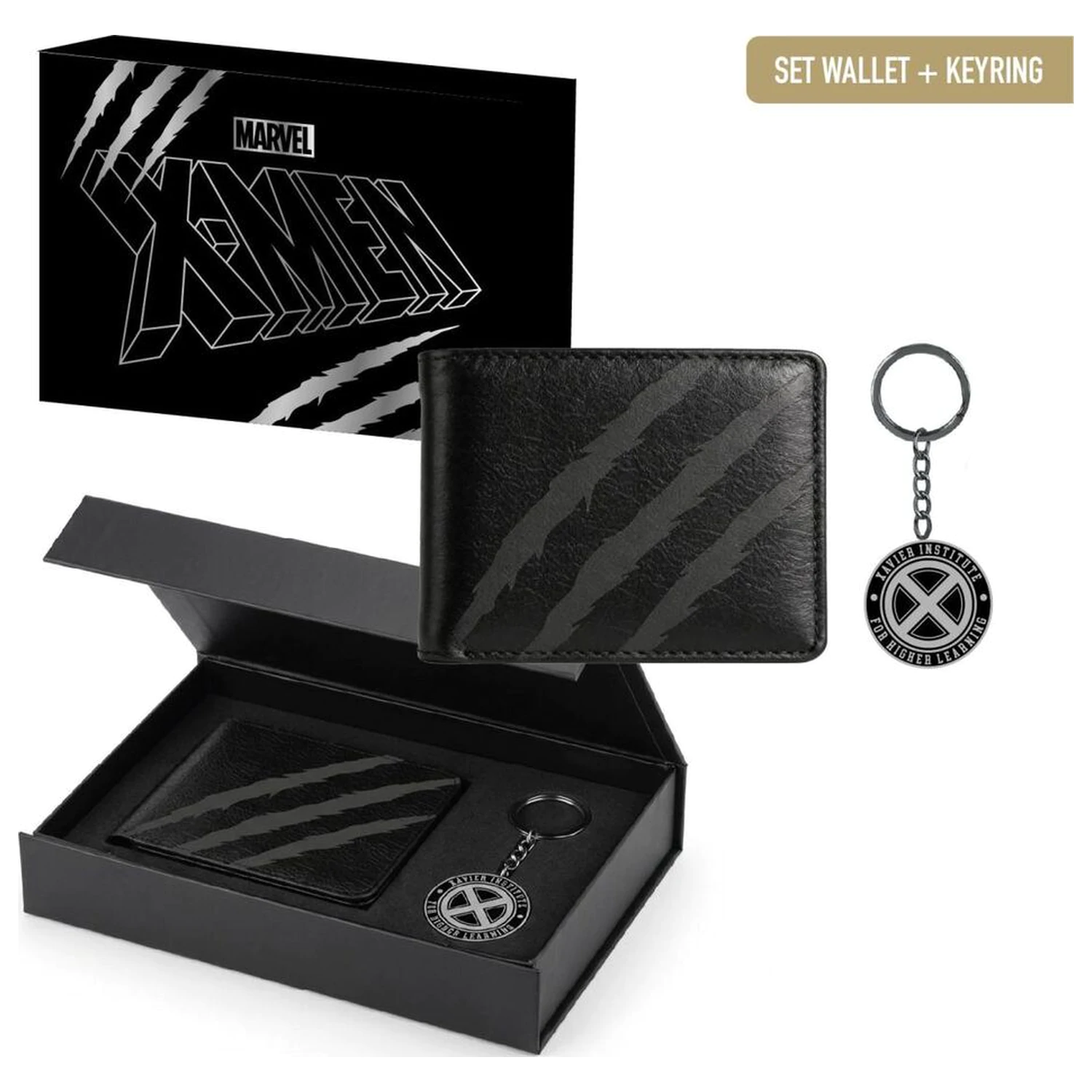 Marvel X-Men Wallet and keychain gift set product photo