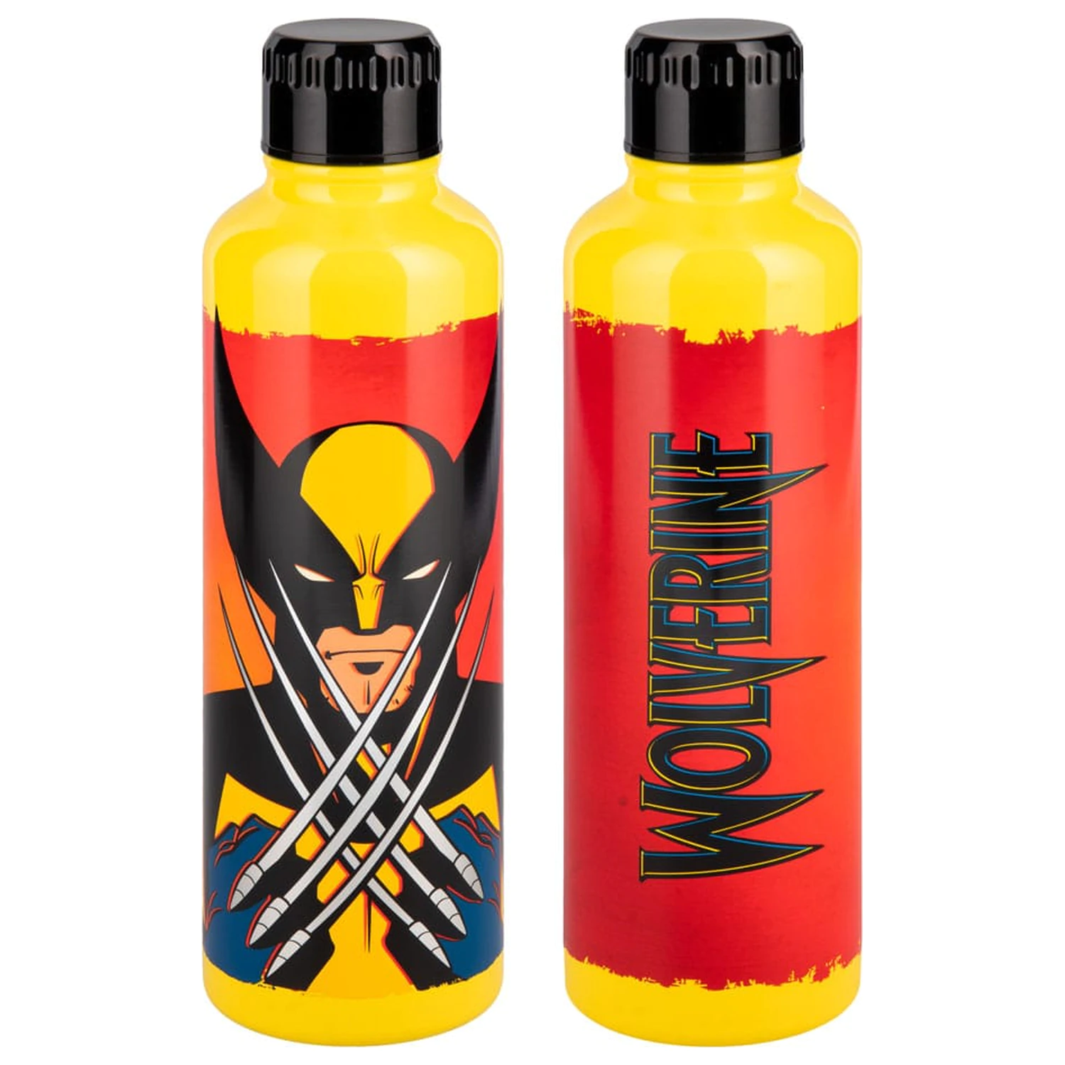 Marvel Metal Water Bottle X-Men Wolverine product photo