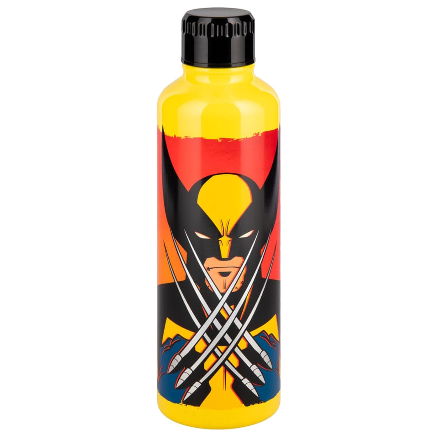 Marvel Metal Water Bottle X-Men Wolverine product photo