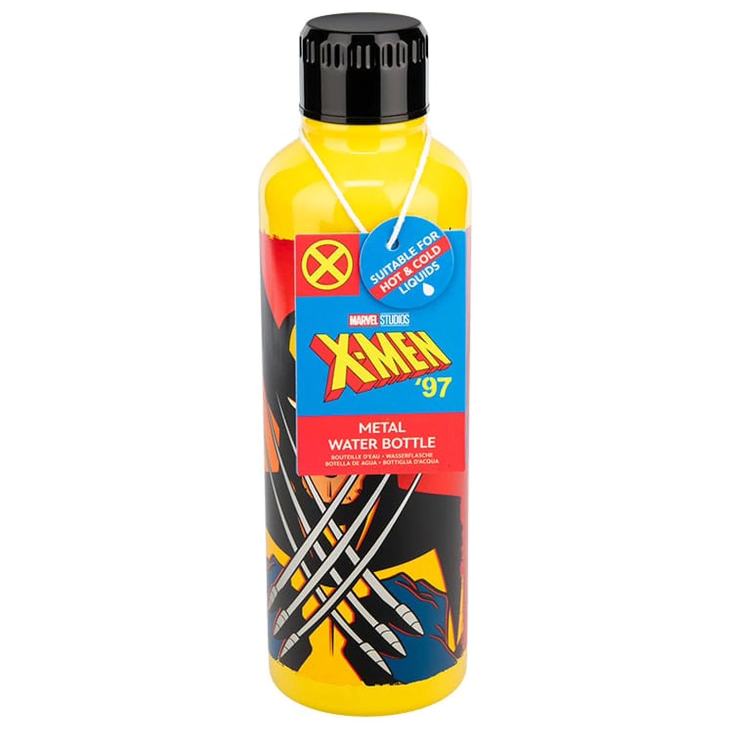 Marvel Metal Water Bottle X-Men Wolverine product photo