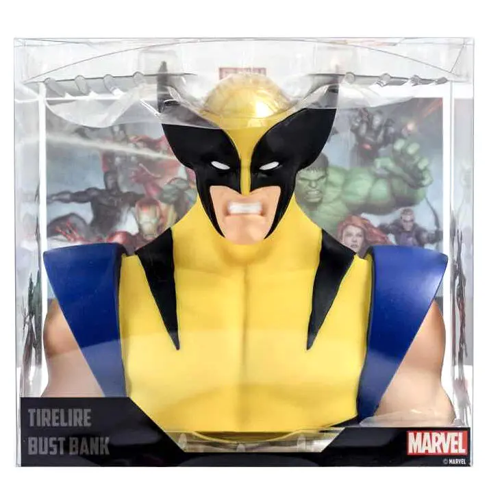 Marvel X-Men Wolverine money box bust 20cm product photo