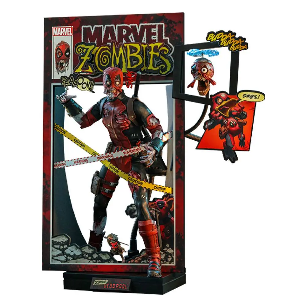 Marvel Zombies Comic Masterpiece Action Figure 1/6 Zombie Deadpool 31 cm termékfotó