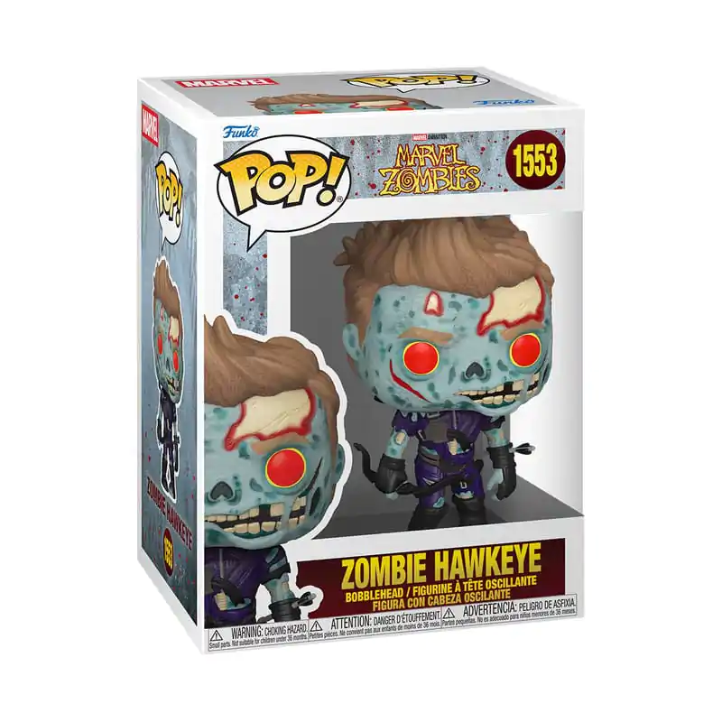 Marvel Zombies Funko POP! Marvel Vinyl Figure Zombie Hawkeye 9 cm product photo