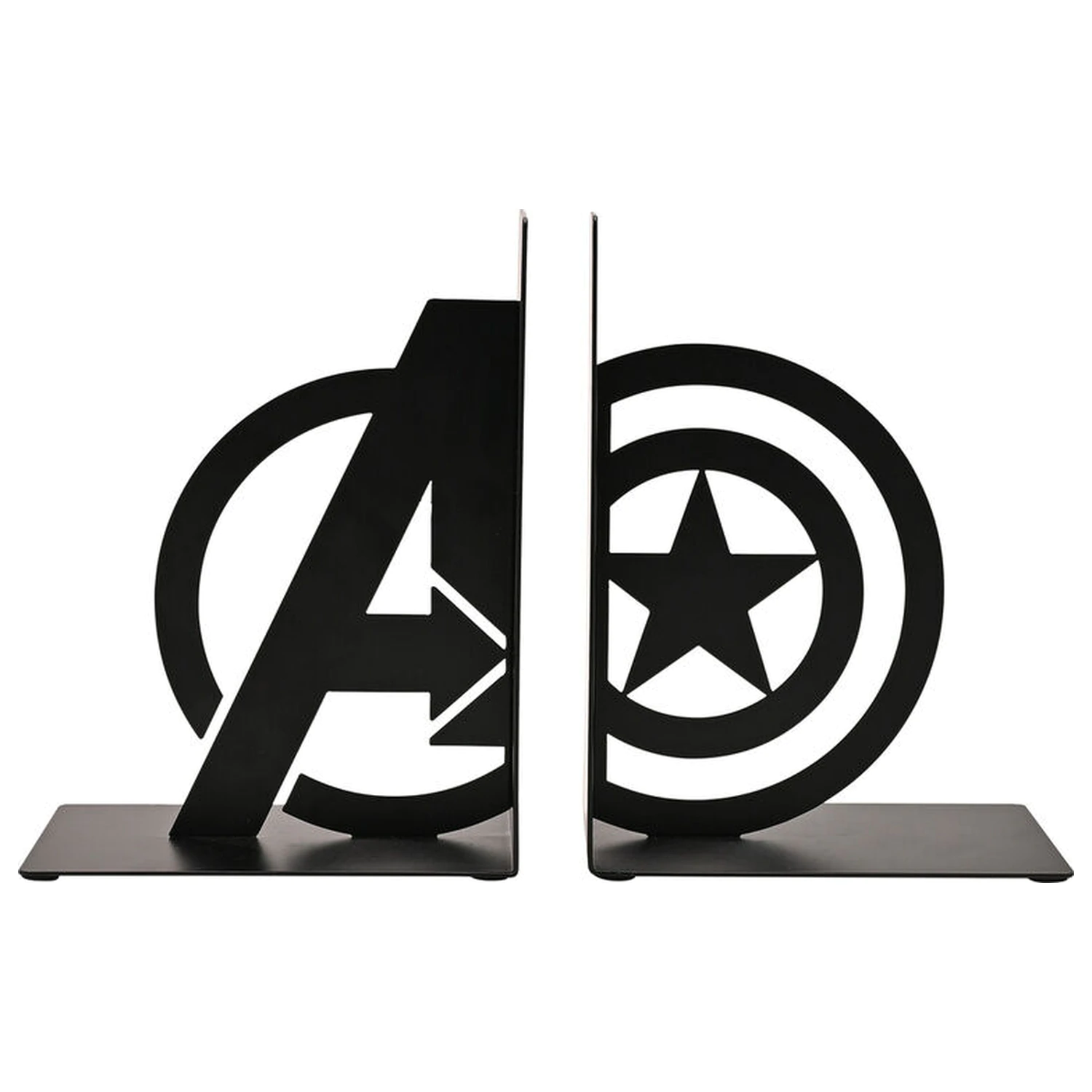Marven Avengers Captain America metal bookends product photo
