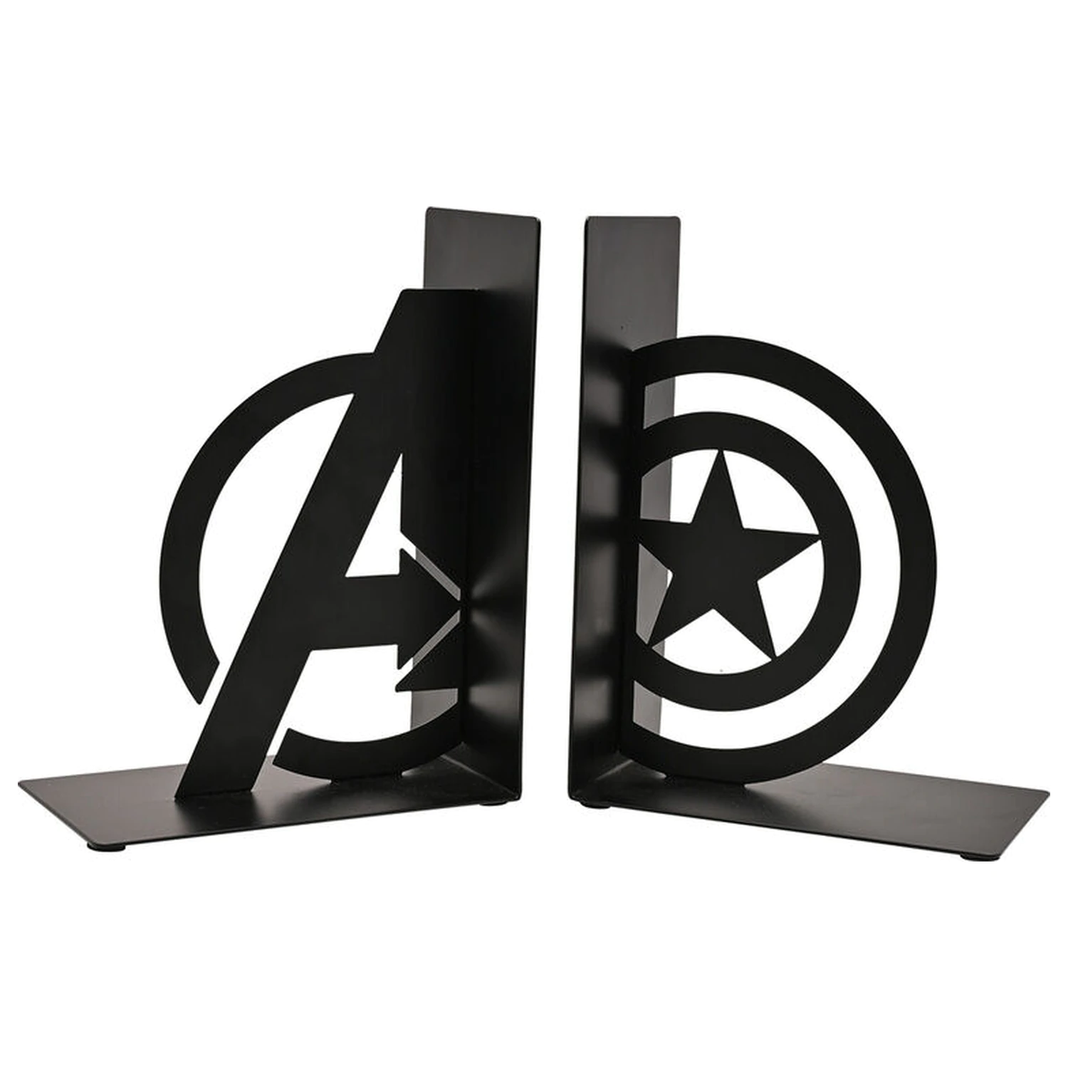 Marven Avengers Captain America metal bookends product photo
