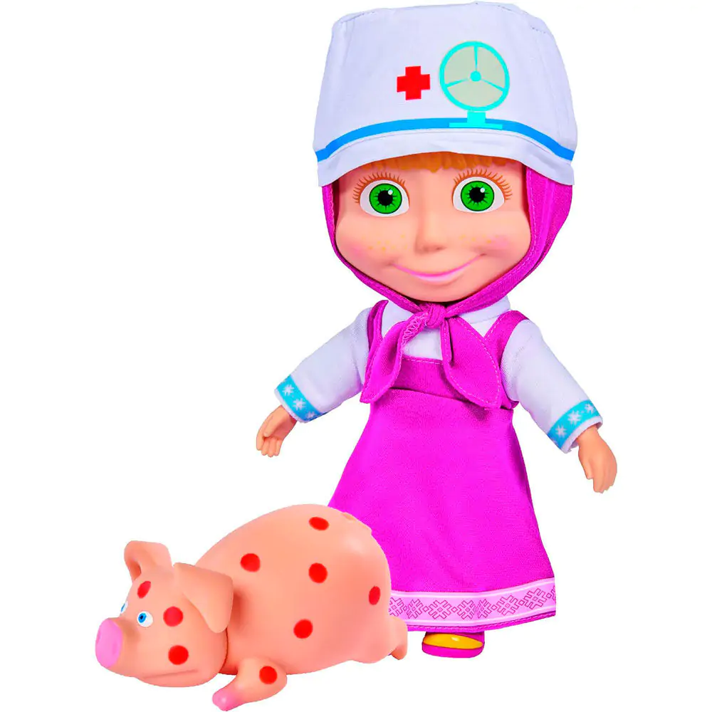 Masha and Bear Masha veterinay doll 23cm termékfotó