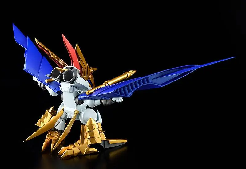 Mashin Hero Wataru Plastic Model Kit PLAMAX MS-13 Metal Jacket Kuoumaru 8 cm product photo