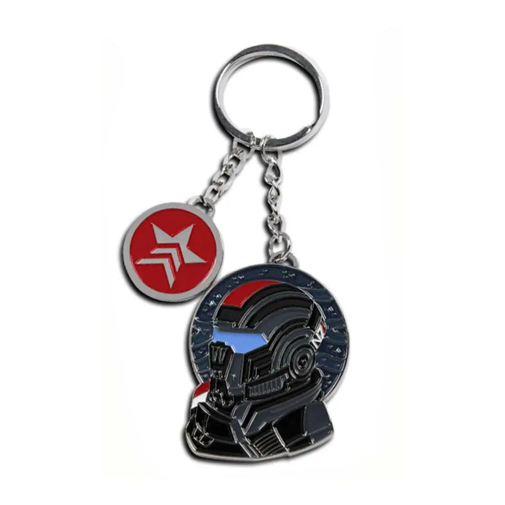 Mass Effect Metal Keychain Shepard Morality product photo