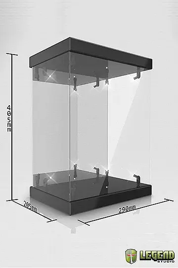 Master Light House Acrylic Display Case with Lighting for 1/6 Action Figures (black) termékfotó