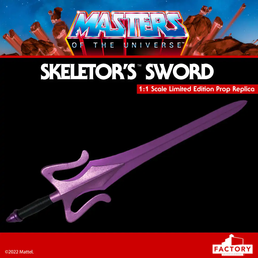 Masters of the Universe Replica 1/1 Skeletor's Sword Limited Edition 101 cm product photo